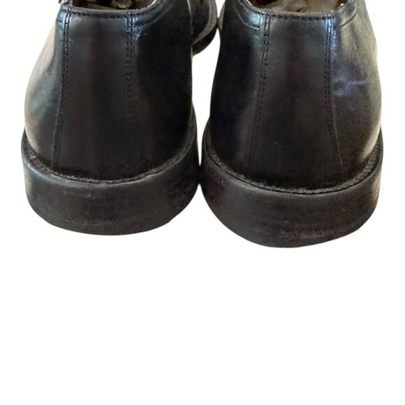 Johnston & Murphy The Series Black Leather Men\'s Oxford Dress Shoes 9 main image 4